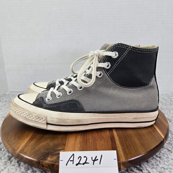 Converse Shoes - Converse Womens 9.5 Chuck 70 High Crafted Patchwork Mason Casual Y2K Sneaker